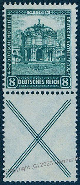 Germany Weimar 1931 Nothilfe Bauwerke Mi S92 MH Zusammendruck Se-Tenant 76746