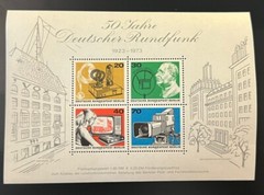 Travelstamps: Germany Berlin Scott #9N343 1973 50th Anniversary Broadcasting MNH