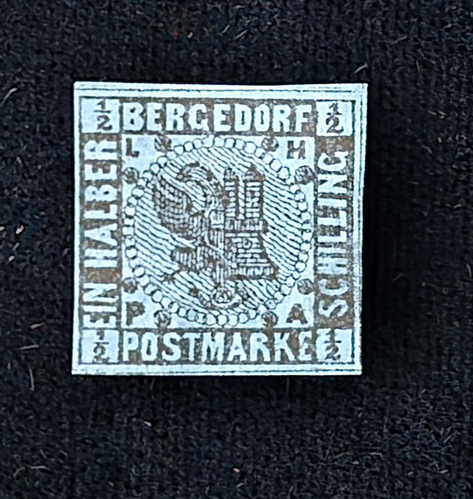 Germany, Bergedorf, Scott 1, Arms, 1861-1867, MH, 108512