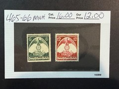Germany # 465 – 466 MNH 2024 Scott Catalogue Value $ 16.00