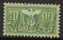 Stamp Selection Germany Revenue WWII 3rd Reich War Emblem War 4 Used