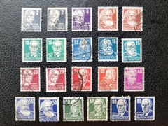 Germany Post-WWII Soviet Zone, 46 Mostly Used Stamps, Most Diff, See Description
