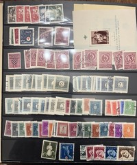 GERMANY – Croatia WW2 Big Collection Of BOBs and Souv. Sheets, Mint H and Used