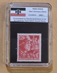 SS SA STORMTROOPERS Last Stamps of Third Reich Nazi German NSDAP Stamp WW2 WWII