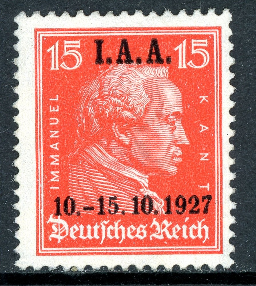 Germany 1927 Labor Bureau 15pf Vermillion Scott #384 (Michel #406) MNH Q647