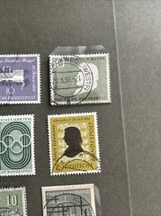 West GERMANY 1956, Mix 11 Stamps, 2 Mints,9 Used,VF Condition, See Photos