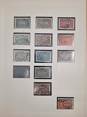 Germany 1921-23 Collection Inflation Hingless x24 Pages Used Mint SG Ring Album