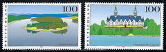 Germany 1996 4v. MNH Landscapes • Castles • Architecture • Palaces