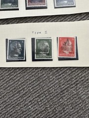 German Schwarzenberg Local Post Set – Mint Hinged Scares Overprint Soviet Union
