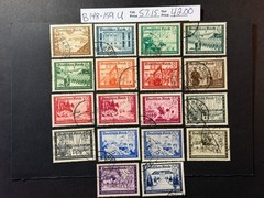 Germany Semi-Postal B 148 – 159 Used 2024 Scott Catalogue Value $ 57.15