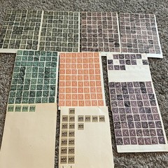 AMAZING GERMANY MINT AND USED STAMP HOARDER LOT WORLD WAR I ERA INFLATION OVPTS