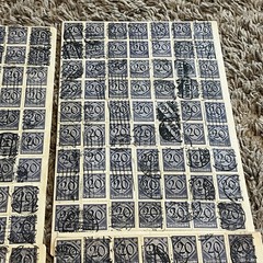 RESELLER’S LOT GERMAN LOT 20pf DIENSTMARKE USED STAMPS HOARDER WORLD WAR I