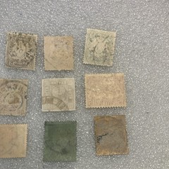 9 USED Antique Bavaria Bayern Stamps, 1850-1920. Nice Mixed Lot; $1 Ships. DEAL!