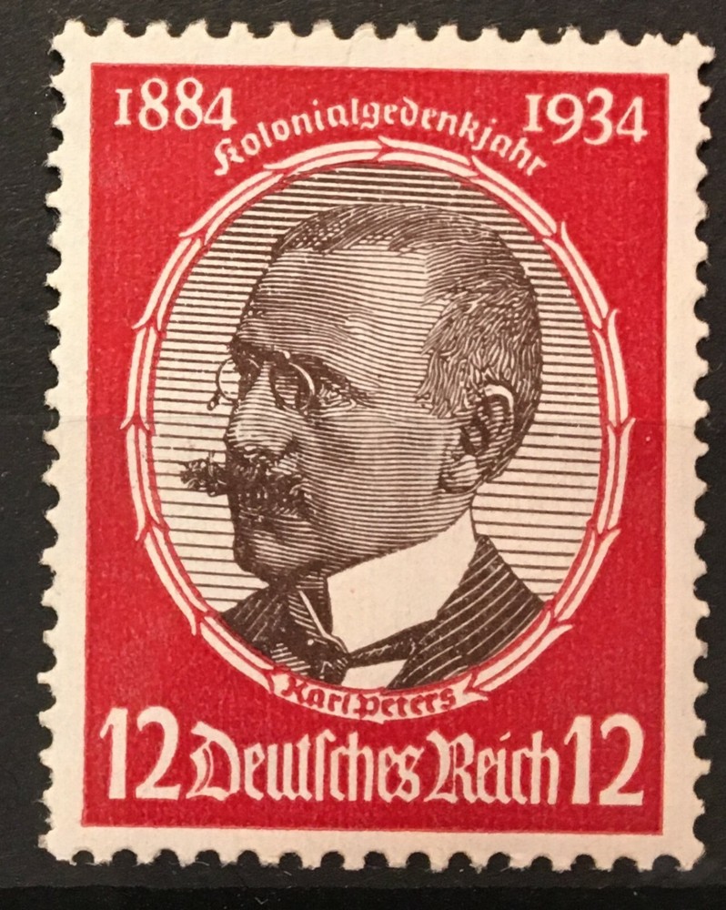 Germany 1934 Mi 542 Sc 434 MNH 3 Reich Karl Peters Colonial Pioneer
