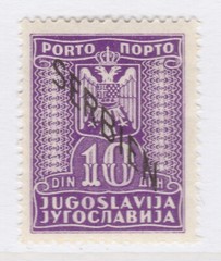 DEUTSCHE BESETZUNG SERBIEN German Occupation SERBIA 1941 10d MNH** A27P34F24122