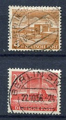 Germany – Berlin : Bauten (II) set from 1953 / 1954 – used