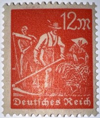 Travelstamps:1922 Germany Deutsch Reich Stamps MNH 12 Mark MNH Mi 240