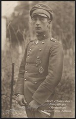 German WWI Ace Leutnant Freiherr von Althaus Sanke Nr383 RPPC UNUSED 115315