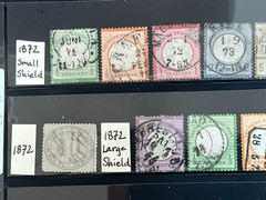 Germany 1872-1900 Fabulous Collection of Used in Stock Sheet 1X6170S
