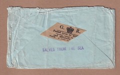 Cover Salvaged from Sinking of the EROS on 26 May 1940 by German U-Boat U-38