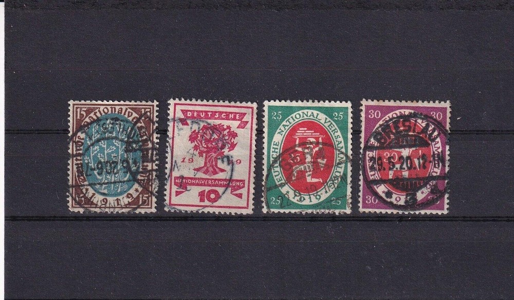 SA21h Germany, Memel Territory 1920 used stamps