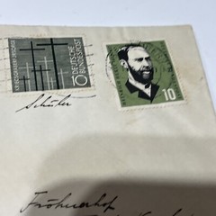 Germany envelope cover used (4095)