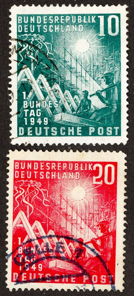 Germany Stamps # 665-666 Used VF Scott Value $36.00