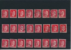 Germany, Deutsches Reich, Nazi, liquidation collection, stamps, Lot,used (BK 19)