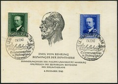 Germany Leverkusen Emil von Behring Conqueror of Diphtheria Remembrance Festival