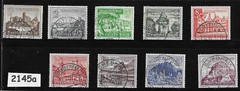 Stamp set B160-B168 1939 Germany Third Reich Winter relief fund #2145a