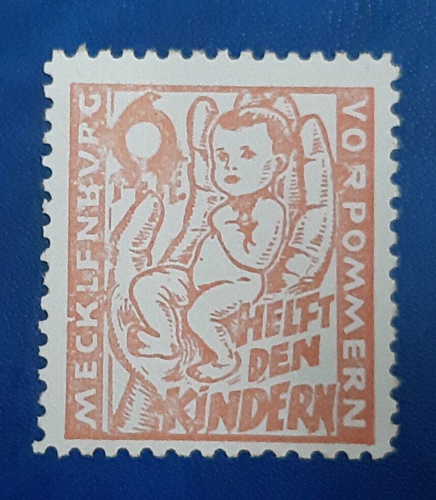 Germany Stamp Allied Occupation 6 Pfennig 1945 SBZ KRAMP Mi. Nr. 26 a (20837)