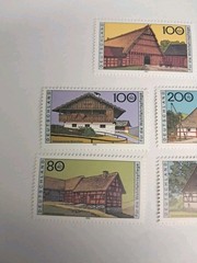 Germany 1995 Humanitarian Relief Funds. Farmhouses (1st series). MNH set.