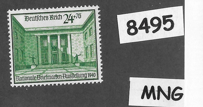MNG National Stamp exposition Berlin B169 / 1940 Third Reich Germany #8495