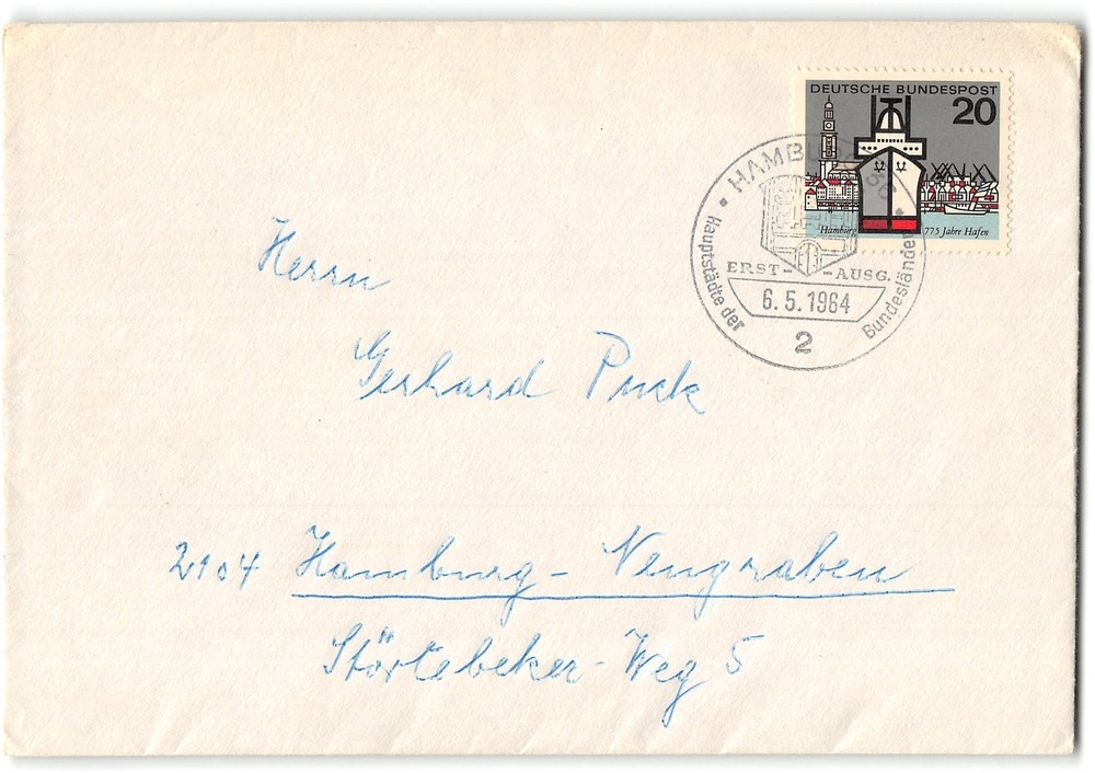 Germany #417 Hamburg, 1964