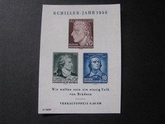 Germany Stamp Miniature Sheet DDR Scott # 243a…Free International Shipping!