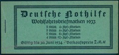Germany 1933 Wagner Opera Complete Original Stamp Mi34.1 Booklet 83497