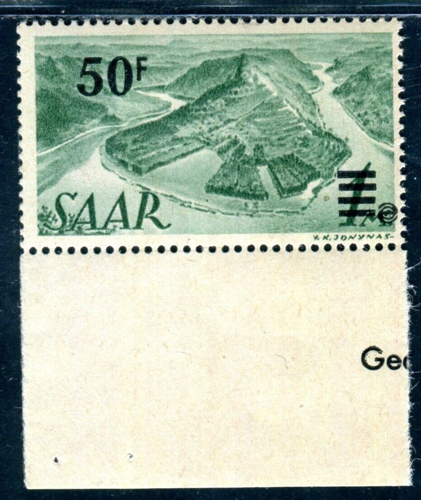 SAAR 1947 238I ** MNH FLAWLESS FIRST PRINT signed BRUN 200€(D9081