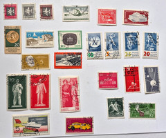GERMANY (DDR) stamps Lot of 25 1956-1962 All Different