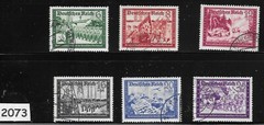 #2073 Used set B148-159 1939 & 1941 18 stamps Postal Hitlers‘ Culture fund