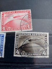 German Third Reich Airships Zepplins Set Used