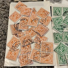 INVESTOR’S LOT 1945 ALLIED MILITARY OCCUPIED GERMANY STAMPS, SEVERAL VALUES