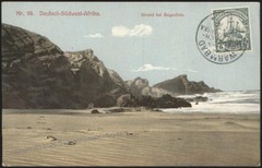 Germany 1914 SW Africa DSWA WARMBAD 5pf Wmk Cover 114277