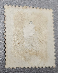 Stamp Germany Reich Brustschild Shield 2 Kreuzer 1872 Mi. Nr. 15 [🇩🇪39139-3]
