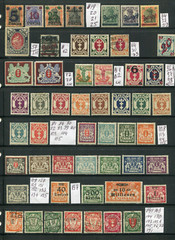 Danzig Stamps 1920s lot of 52 stamps, mix
