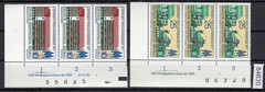 DDR 1977 Michel No. 2208+2209 DV FNr. I Corner Imprint Postfrisch
