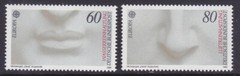 Germany 1457-58 MNH 1986 Europa Set Very Fine