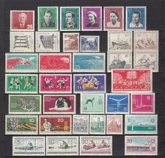 East Germany GDR DDR 1961 – complete year set – MNH