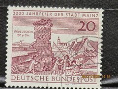 The listing:(1)1962 GERMANY 2000th anniversary of Mainz Stamp 20pf-LH-See Photos