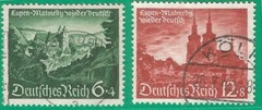 Germany Reich 1940 year , used stamps Mi # 748-749 Architecture