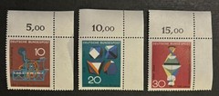 Travelstamps: Germany Stamps Scott #978-980 Progress in Science & Technology MNH